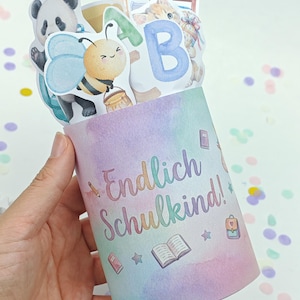 Banderole Duplo « Écolier » – Modèle PDF à imprimer – Cadeau de rentrée scolaire – Premier jour d’école – CP – Emballage Duplo