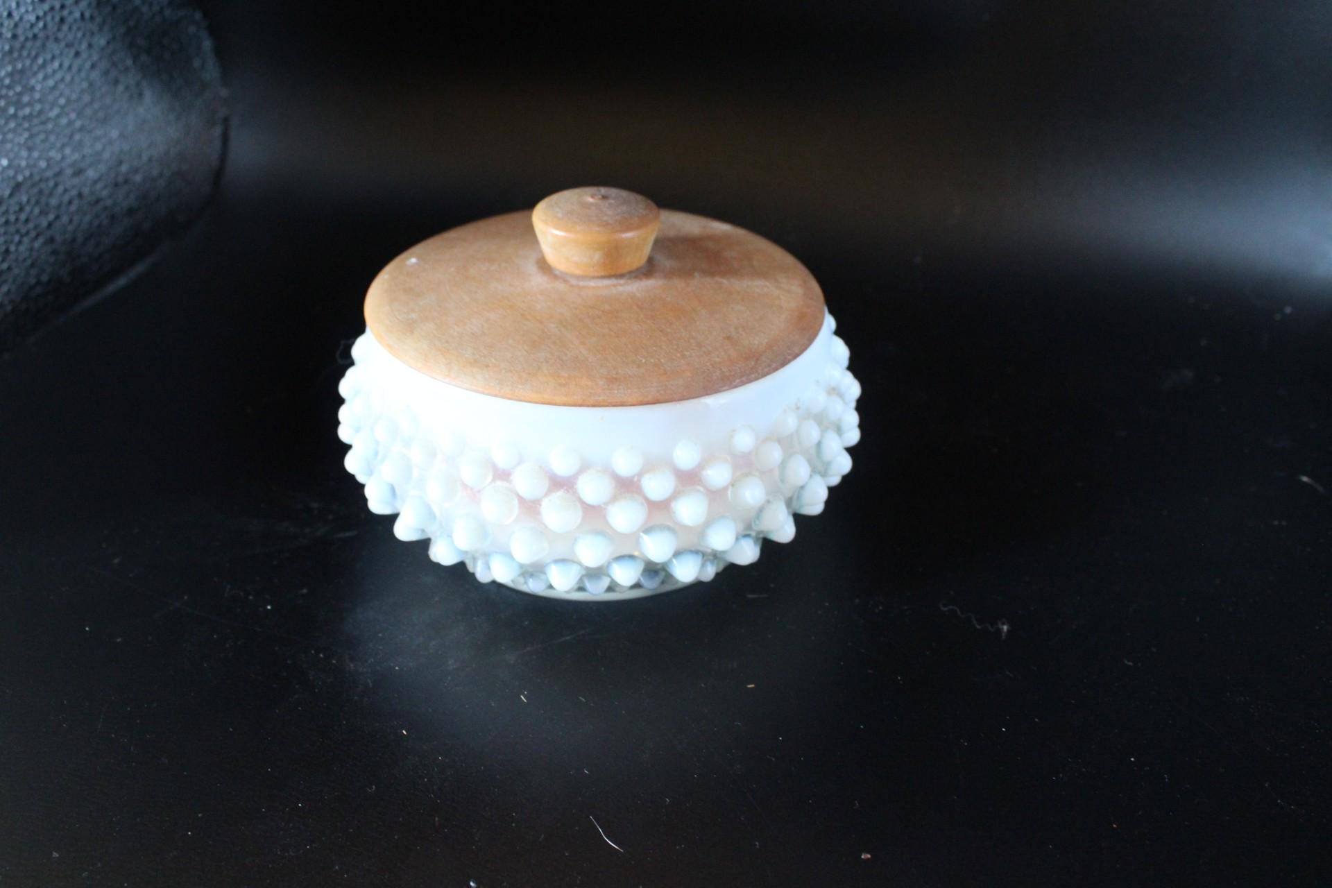 フェントン　ヴィンテージ　キャンディーポット　希少品 Fenton Caddy - Etsy