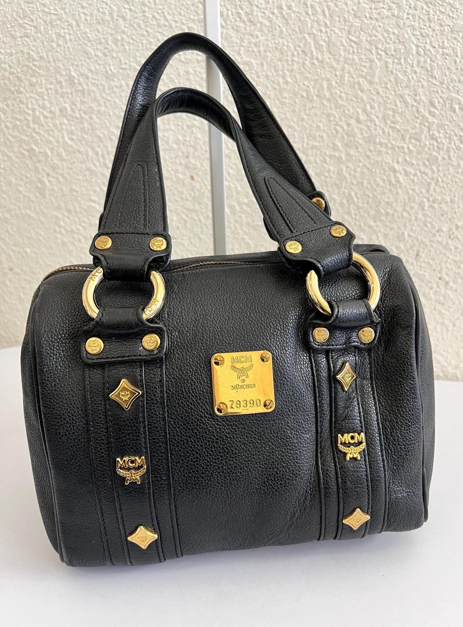 Mcm Boston Bag - Etsy