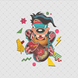 Taz Looney Tunes Retro Cartoon Png, Digital Download, Funny Character Art, Shirt Sticker Print