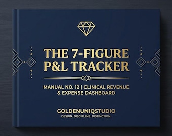 Small Business P&L Tracker | Profit and Loss Spreadsheet | Business Financial Dashboard | Revenue Tracker for Founders | Technical Manual 10