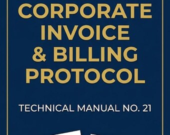 Professional Invoice Template Canva | Small Business Billing Form | Corporate Invoice Chic | Receipt Tracker Form | Digital Bill Layout