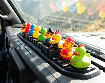Barra completa Waddle Duck Mount para Jeep Wrangler y Gladiator, color negro, modelos 2024-presente.