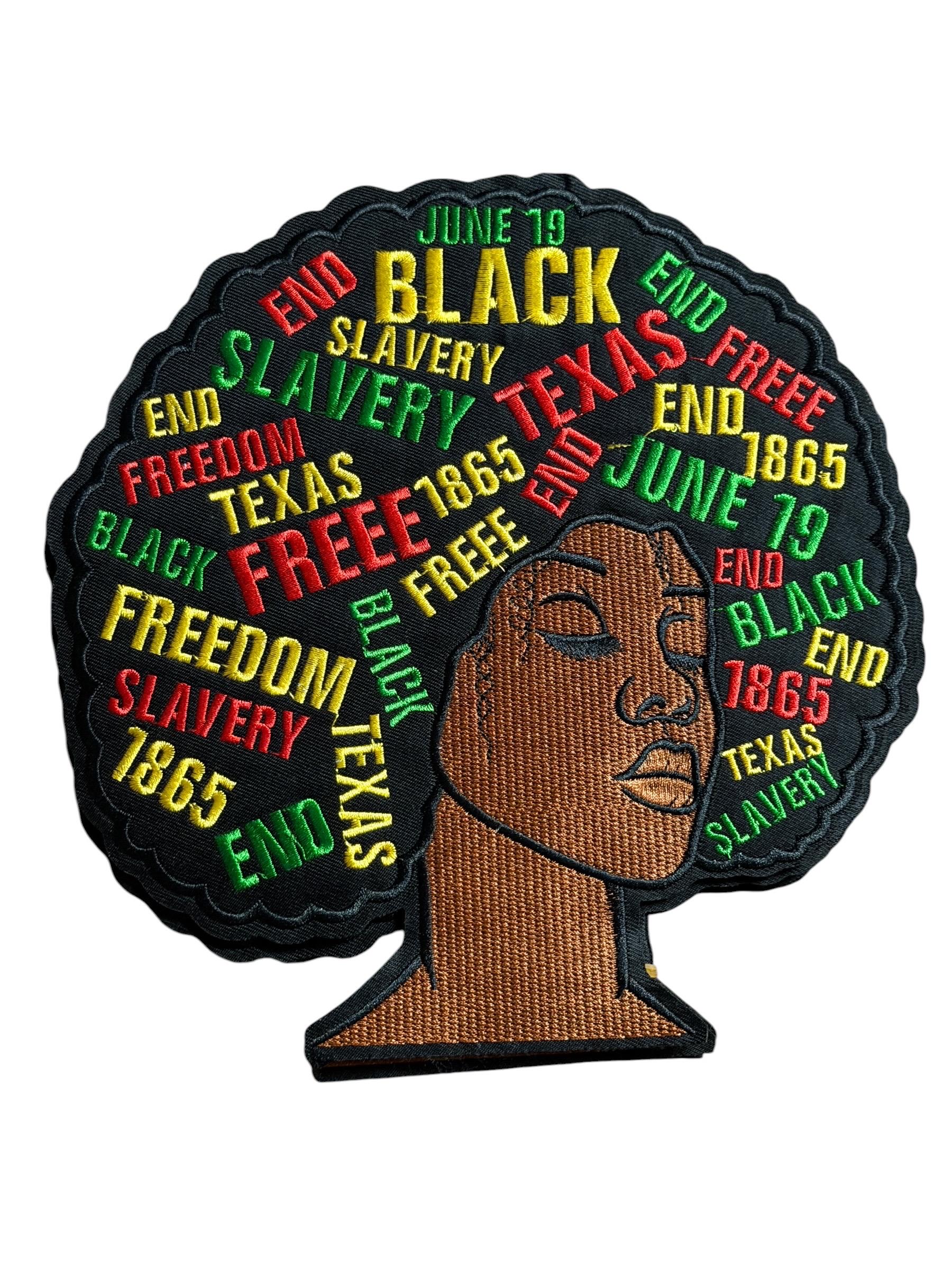 Juneteenth Patch Juneteenth Embroidered Patch Collection - Etsy
