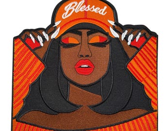 Blessed Beauty Embroidered Patch