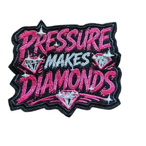 Pressure Makes Diamonds Iron on Patch