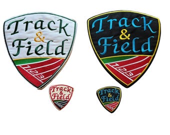 Écusson brodé d'athlétisme Running Sports appliqués Vestes Sacs à dos Repasser/coudre