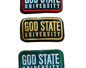 God State University Patch (Multiple Color Options)