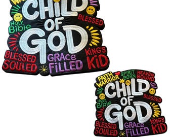 Child of God Embroidered Patch