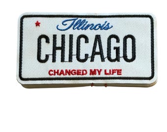 Chicago Changed My Life Embroidered Patch