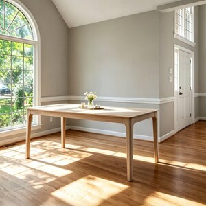 ACTU Rectangular Dining Table Solid Wood Kitchen Table bild 8