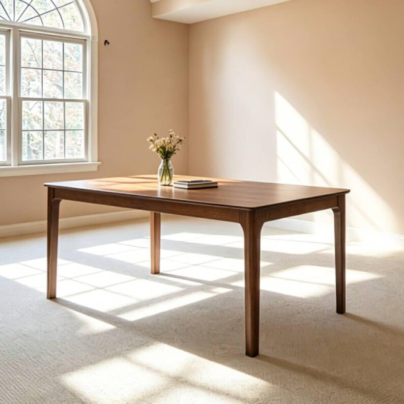 ACTU Rectangular Dining Table Solid Wood Kitchen Table bild 3