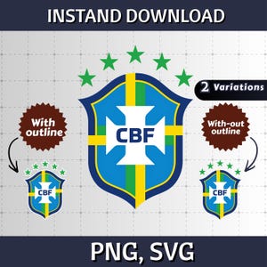 Cbf Brazil Shirt - Etsy