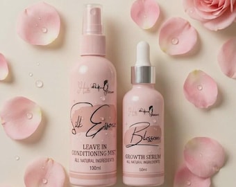 Growth Serum and Leave In Conditioning Combo