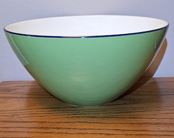Pagnossin Treviso Italy Large Spring Green Serving Bowl~ 9 7/8"x5"