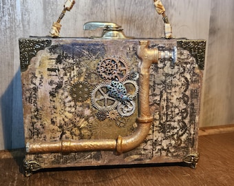 Frankin Punk Cigar Box Purse