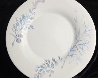 Rare Find: Pfaltzgraff "Winter Frost" Dinner Plate (USA Made)