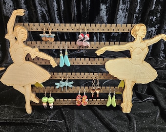Ballet/Ballerina Dancer Earring Organizer / Holder