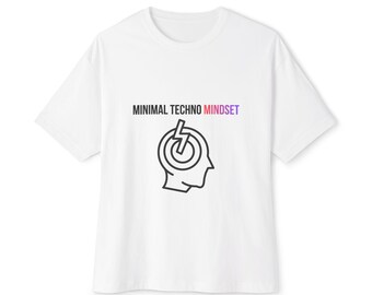 Minimal Techno Mindset T-Shirt | Electronic Music Graphic Tee