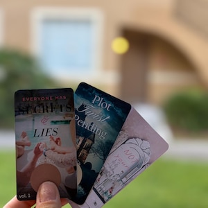 Mini Scratch-Off Bookmarks | Blind Date with a Book | Interactive Reading Challenge | Book Lover Gift