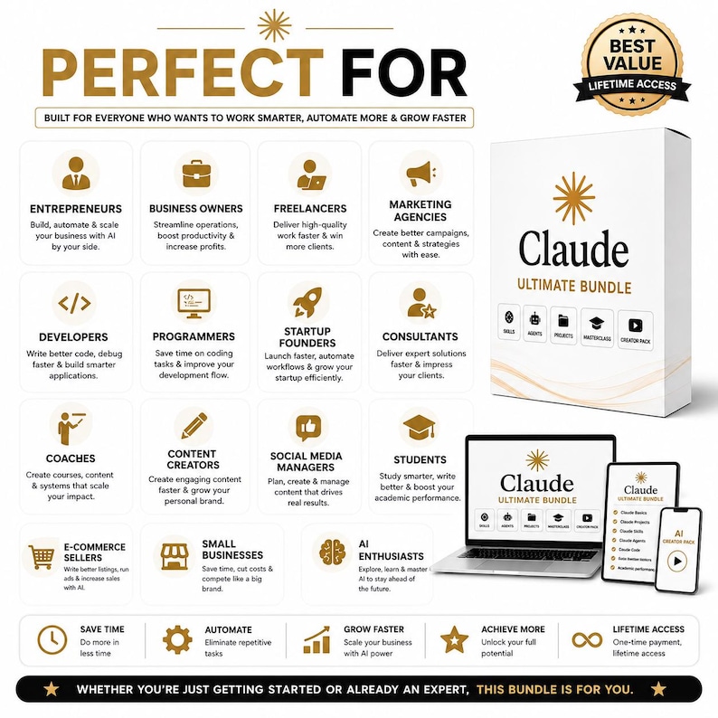 Paquete definitivo de IA Claude: más de 2000 habilidades, 107 agentes, 50 proyectos, clase magistral. imagen 4