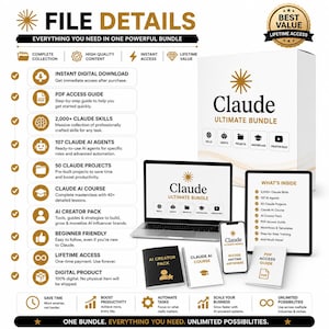 Paquete definitivo de IA Claude: más de 2000 habilidades, 107 agentes, 50 proyectos, clase magistral. imagen 6