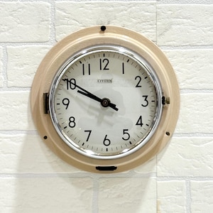 Vintage Citizen Wall Clock - Etsy