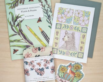 Nature Lover's Zine and Bandana Gift Bundle - Save 10%!