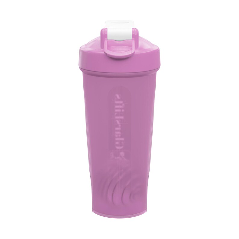 GlarsLifts 24 oz Shaker Bottle: Shatterproof Plastic, Stainless Steel Ball, Flip-Top Lid image 7