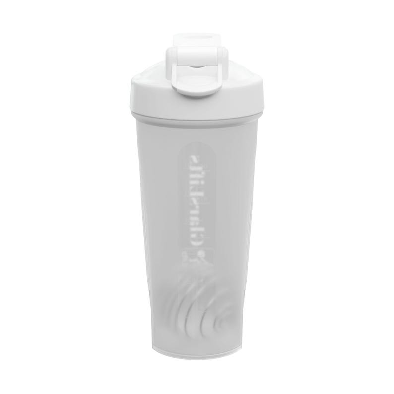 GlarsLifts 24 oz Shaker Bottle: Shatterproof Plastic, Stainless Steel Ball, Flip-Top Lid image 3