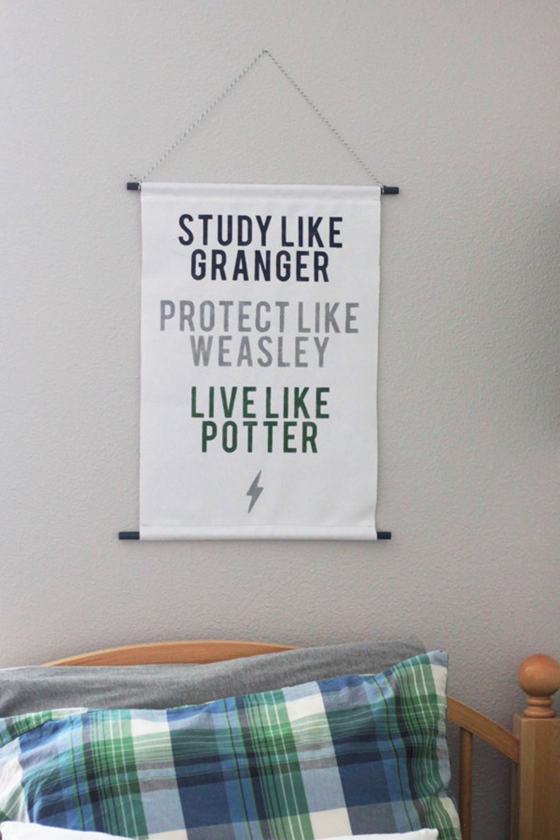 STENCIL ONLY to Make Harry Potter Wall Hanging Etsy