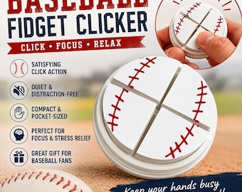 Baseball Clicker Fidget