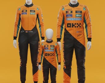 Kundenspezifischer Formel-1-Rennanzug, personalisierte Kart-Motorsportbekleidung für Erwachsene und Kinder