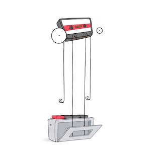 Tall Cassette Escapes Tape Player