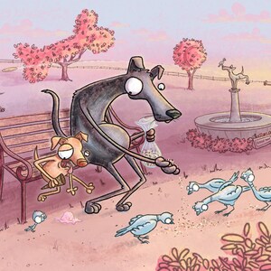 Dog Park - Limited Edition Fine Art Print (of 10)