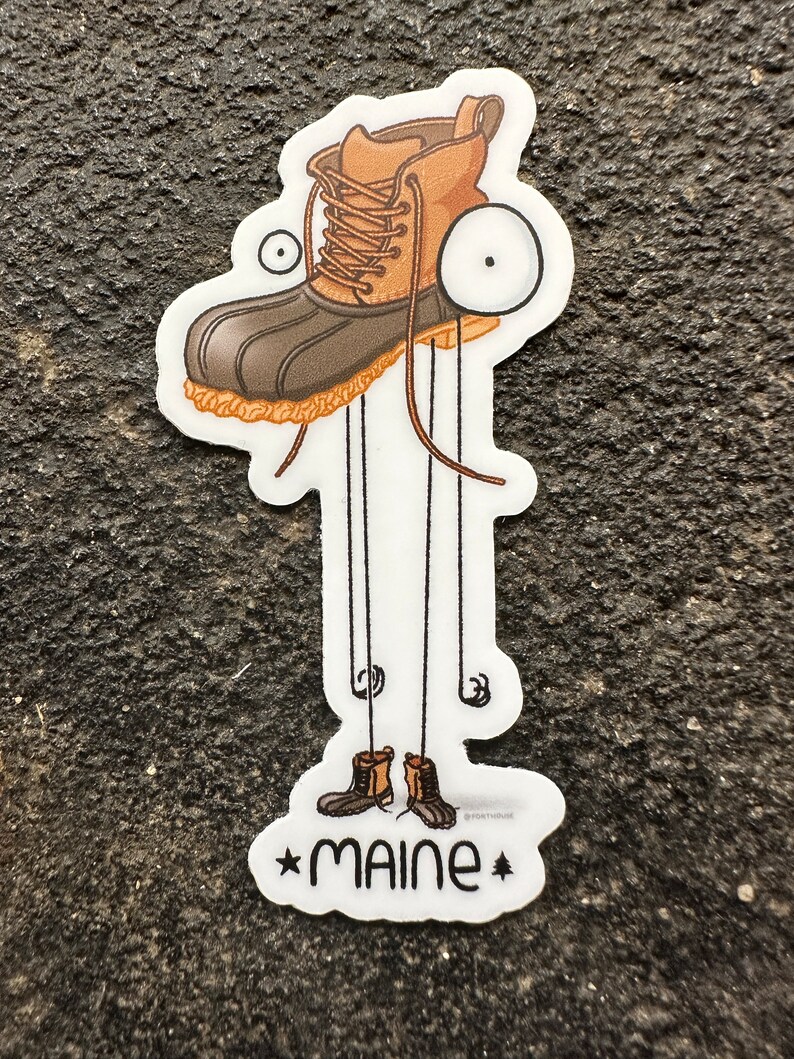 Bean Boots in Boots Sticker - Etsy