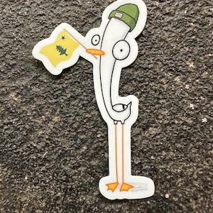 Maine Seagull Sticker