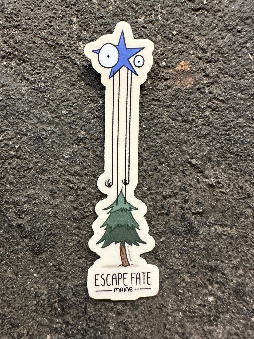 Tall Star (escape Fate) Sticker - Etsy
