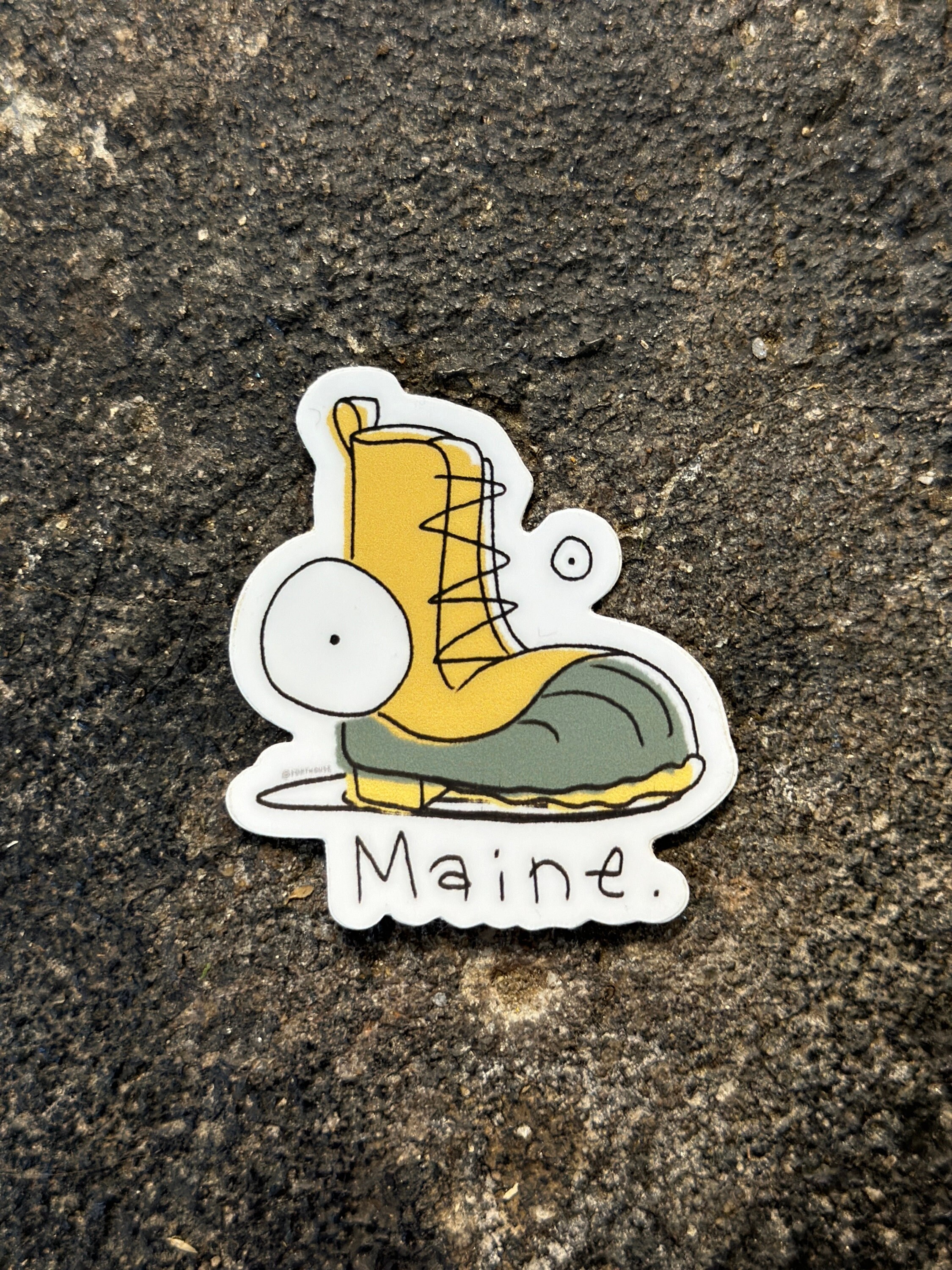 Bean Boot Doodle Sticker - Etsy