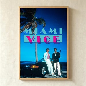 Miami Vice Poster - Etsy