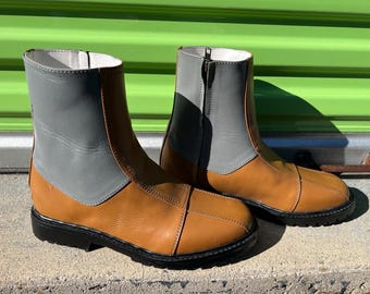 Mandalorian Leather Boots Star Wars Cosplay | Rogue One Men's Costume Footwear