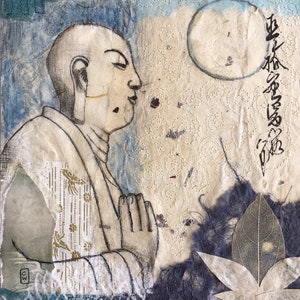 Uji Meditation - Japan - Giclee Print