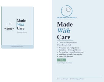Made With Care Guide – Bringing Food When Words Fail, Meal Train (Digital Download)