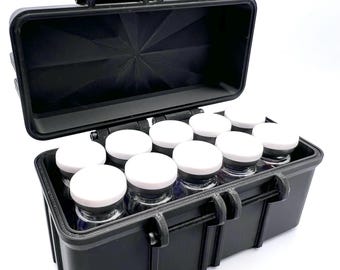 Caja de almacenamiento para viales de péptidos (10 unidades, 10 ml)