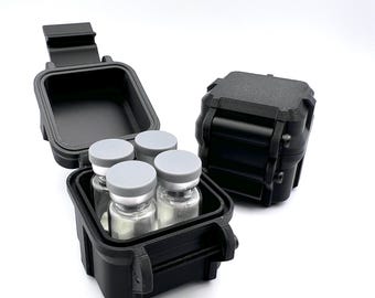 Caja de almacenamiento para viales de péptidos (4 unidades, 3 ml)