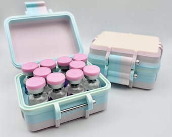 Caja de almacenamiento para viales de péptidos (10 unidades, 3 ml)