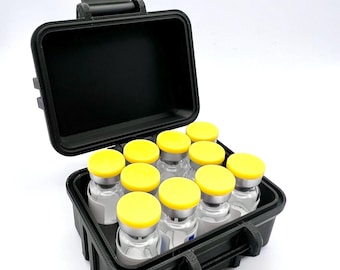 Caja de almacenamiento para viales de péptidos (10 unidades, 3 ml)