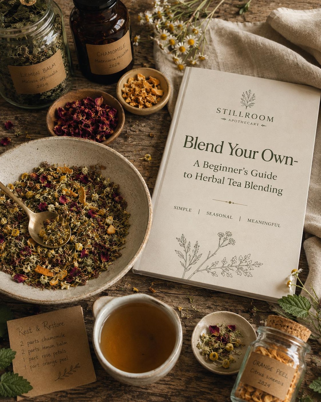 Blend Your Own — A Beginner's Guide to Herbal Tea Blending | Stillroom ...