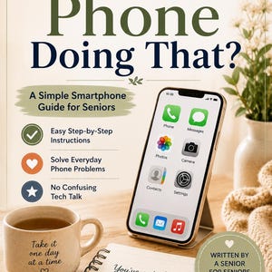 Perché il mio telefono fa così? / Guida ai cellulari per anziani / Aiuto per smartphone per anziani / Regalo tecnologico per anziani / Consigli semplici per il telefono /