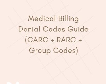 Medical Billing Denial Codes Guide